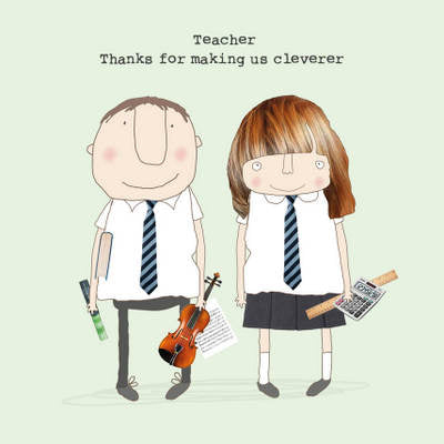 Greeting Card Thank You Teacher