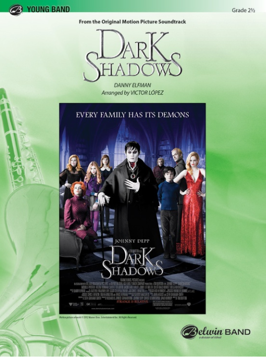 Dark Shadows CB Gr 2.5 - Elfman Danny - Alfred Music 39533