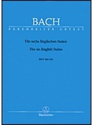 Bach Six English Suites BWV 806-811 - Piano