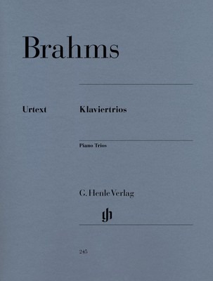 Brahms - Piano Trios - Violin/Cello/Piano Henle Urtext HN245