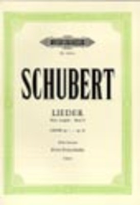 54 Songs Bk 2 - High Voice - Franz Schubert - Classical Vocal High Voice Edition Peters Vocal Score