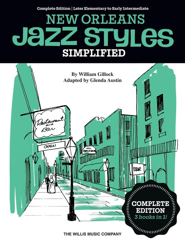 Gillock - New Orleans Jazz Styles Simplified - Piano adapted by Austin Willis Music 357095