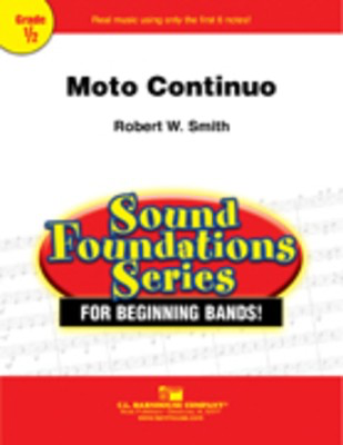 Moto Continuo - Robert W. Smith - C.L. Barnhouse Company Score/Parts