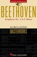 Symphony No. 5 in C Minor - Score & Sound Masterworks - Ludwig van Beethoven - Hal Leonard Study Score Score/CD