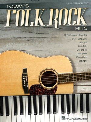 Today's Folk Rock Hits - Hal Leonard Piano, Vocal & Guitar