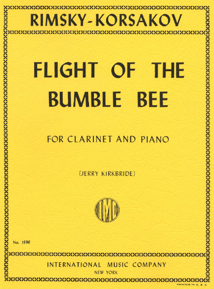 Rimsky-Korsakov - Flight of the Bumblebee - Clarinet/Piano Accompaniment IMC IMC1896