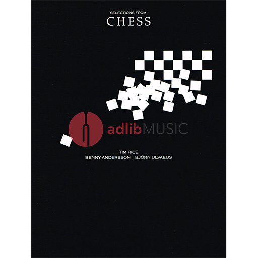 Chess Vocal Selections - Piano/Vocal/Guitar PVG by Rice Music Sales A944955