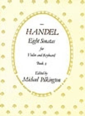 Eight Sonatas Bk 2 - for violin and piano - George Frideric Handel - Violin Stainer & Bell