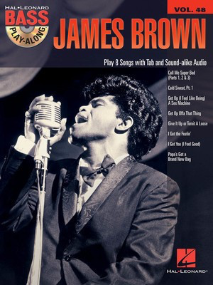 James Brown - Bass Play-Along Volume 48 - Bass Guitar Hal Leonard /CD