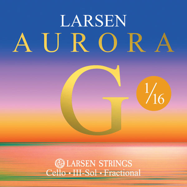 Larsen Aurora Cello G String 1/16 Size