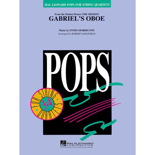 Morricone - Gabriel's Oboe - String Quartet Grade 3-4 Score/Parts arranged by Longfield Hal Leonard 4491777