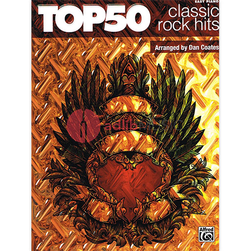 Top 50 Classic Rock Hits - Easy Piano Alfred 37176