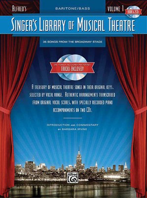 Singer's Library of Musical Theatre - Vol. 1 - Baritone Book/2-CDs Pack - Various - Vocal Baritone|Bass Hal Leonard Accompaniment CD /CD