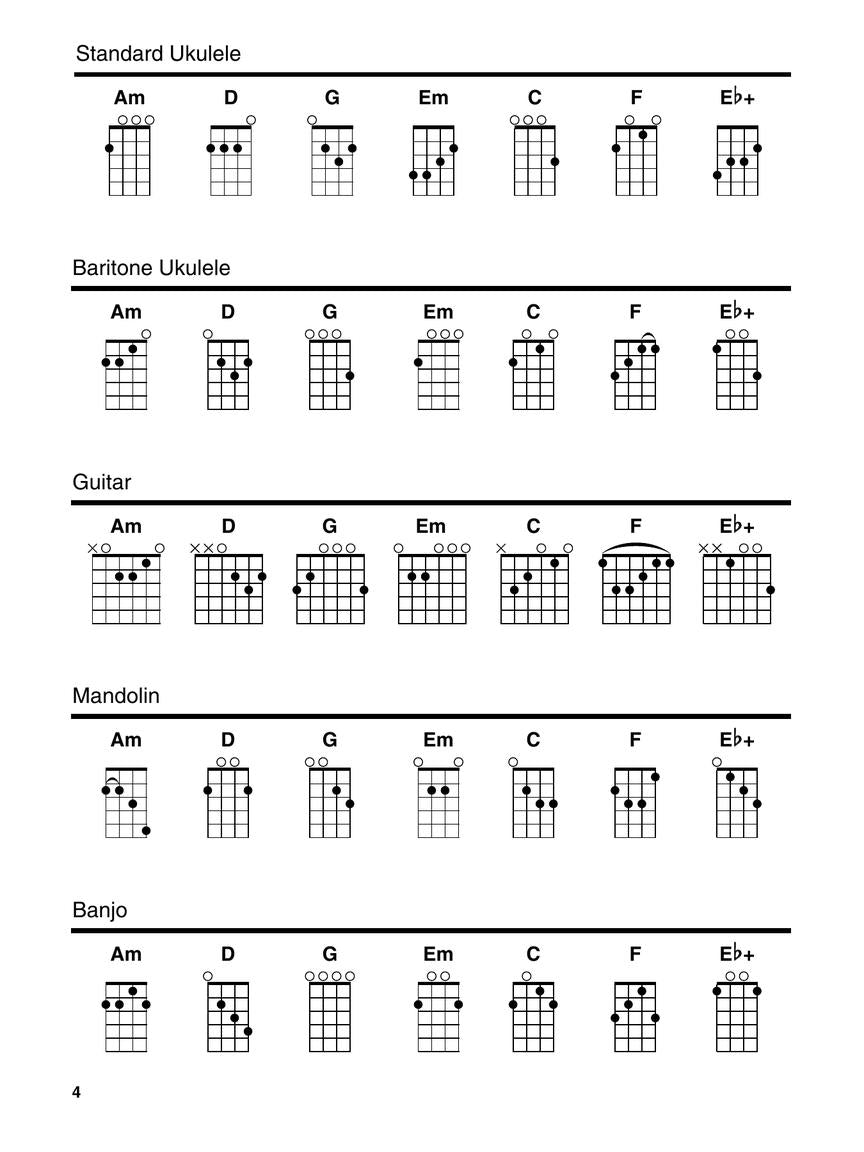 Pop Standards - Strum Together - Ukulele, Baritone Ukulele, Guitar, Mandolin, Banjo - Hal Leonard