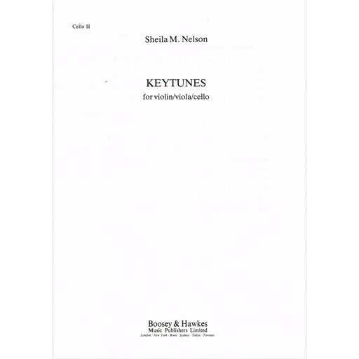 Keytunes - Cello 2 Part by Nelson Boosey & Hawkes M060071188