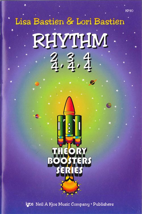 Rhythm 2/4, 3/4, 4/4 by Bastien - Small Text Kjos KP30