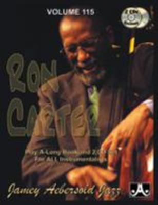 Ron Carter - Volume 115 - Play-A-Long Book & 2-CD Set for All Instrumentalists - Ron Carter - All Instruments Jamey Aebersold Jazz Lead Sheet /CD