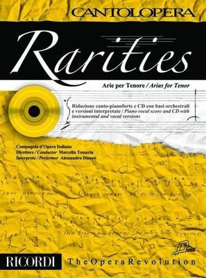 Cantolopera: Rarities - Arie Per Tenore - Classical Vocal Tenor Ricordi Vocal Score