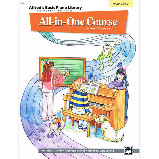 Alfred's Basic All-in-One Course - Book 3 - Universal Edition - Alfred Music