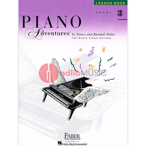 Piano Adventures Level 3B Lesson Book - Piano/CD by Faber/Faber Hal Leonard 420318