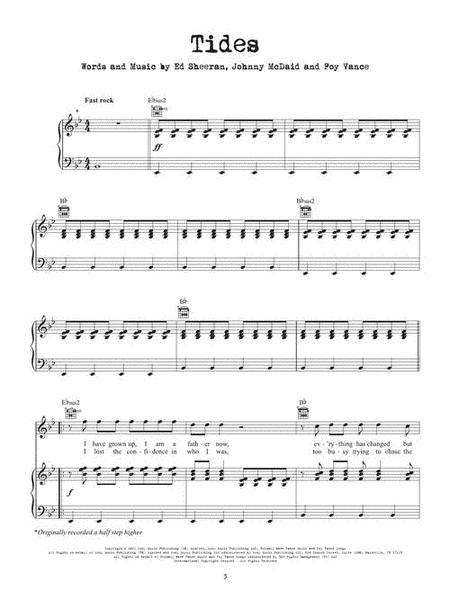 Ed Sheeran - Equals = - P/V/G - Hal Leonard