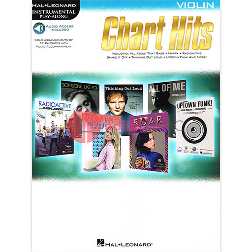 Chart Hits - Violin/Audio Access Online Hal Leonard 146214