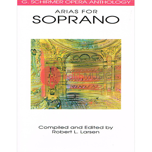 Arias For Soprano - Soprano Voice Schirmer 50481097