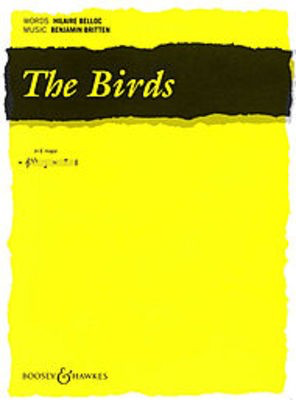 The Birds - Benjamin Britten - Classical Vocal Medium Voice Boosey & Hawkes