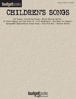 Budget Books Children's Songs - Piano/Vocal/Guitar PVG Hal Leonard 311054