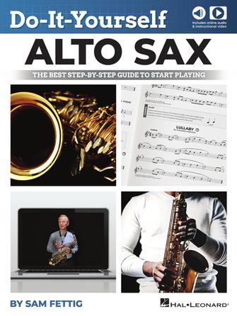 Do-It-Yourself Alto Sax - Alto Saxophone/Media Access Online Hal Leonard 348399