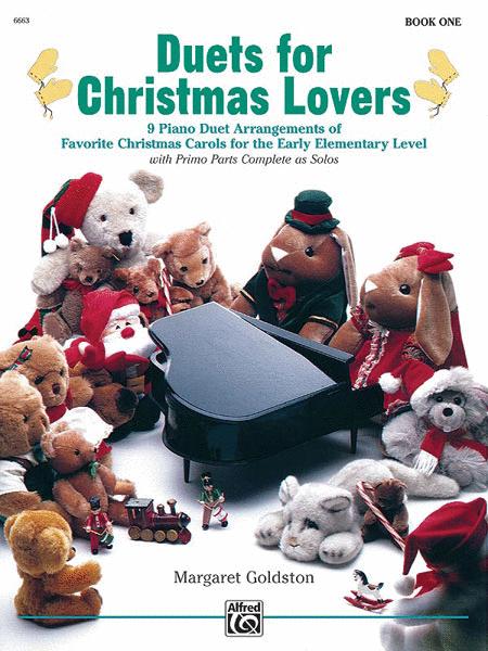 Duets for Christmas Lovers Book 1 - 1 Piano 4 Hands - arranged by Goldston - Alfred