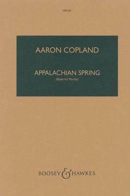 Appalachian Spring - Score - Aaron Copland - Boosey & Hawkes Study Score Score