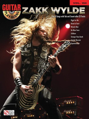 Zakk Wylde - Guitar Play-Along Volume 150 - Guitar Cherry Lane Music Guitar TAB with Lyrics & Chords /CD