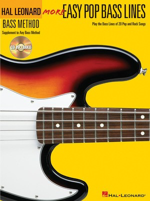 More Easy Pop Bass Lines - Easy Bass Guitar/CD Hal Leonard 695818