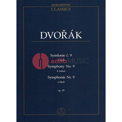 SYMPHONY NO 9 (STUDY SCORE) - DVORAK - BARENREITER