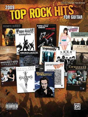 2009 Top Rock Hits for Guitar - Guitar Hal Leonard Guitar TAB