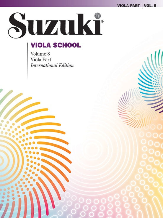 Suzuki Viola School Volume 8 Viola Part