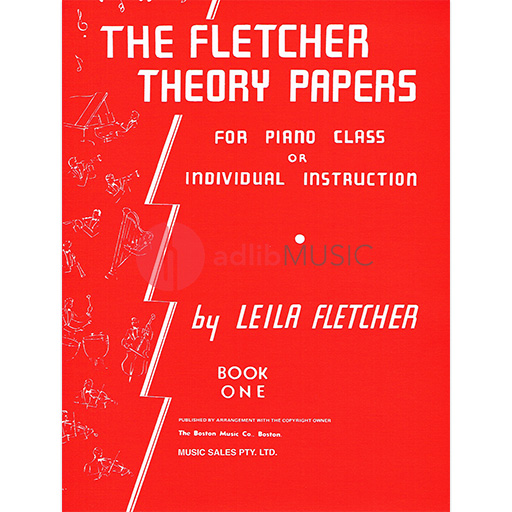 Fletcher Theory Papers Book 1 - Boston Music BT10503