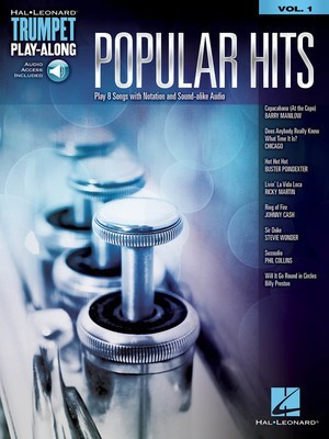 Popular Hits - Trumpet Play-Along Volume 1 - Trumpet Hal Leonard Sftcvr/Online Audio