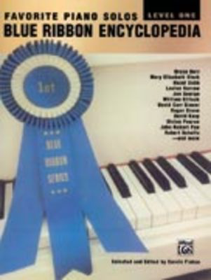 Blue Ribbon Encyclopedia, Level 1 - Favorite Piano Solos - Piano Alfred Music