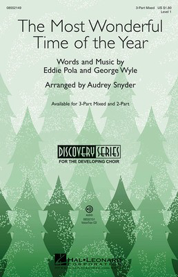 The Most Wonderful Time of the Year - Discovery Level 1 - Eddie Pola|George Wyle - Audrey Snyder Hal Leonard VoiceTrax CD CD