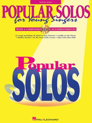 Popular Solos for Young Singers - Various - Vocal Louise Lerch Hal Leonard /CD