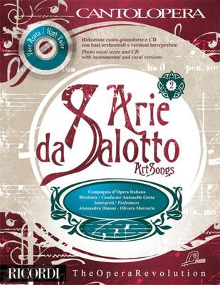 Cantolopera: Arie Da Salotto Vol. 2 (Voce Acuta - Per Voce E Pianoforte - Classical Vocal High Voice Ricordi Vocal Score