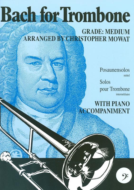 Bach from Trombone - Trombone/Piano Accompaniment arranged by Mowat Brasswind BW2107BC