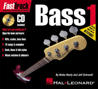 Fasttrack Mini Bass Method Bk 1 Bk/CD - Guitar TAB - Bass Guitar Hal Leonard Guitar Solo