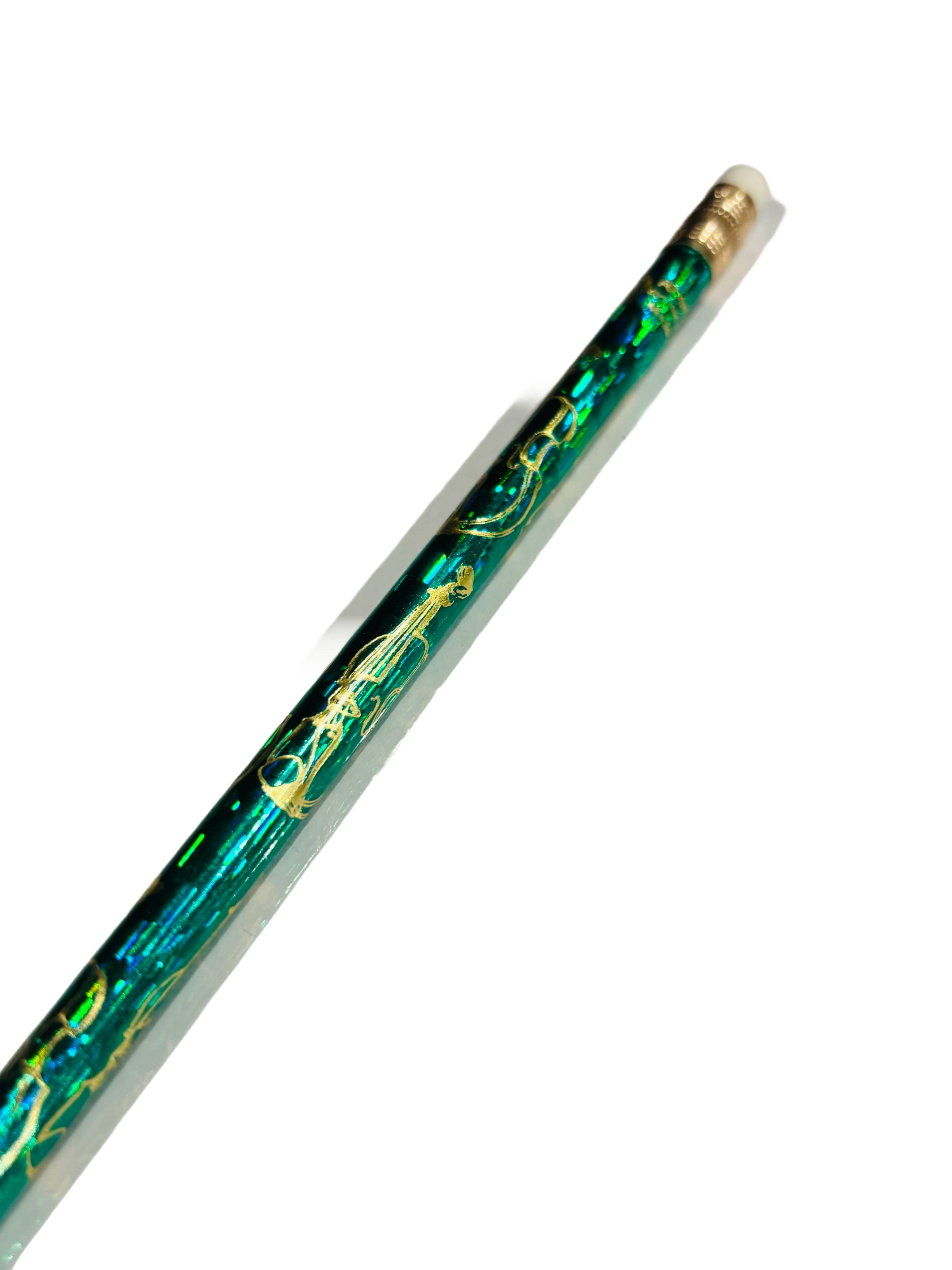 Luster Pencil Violin Green