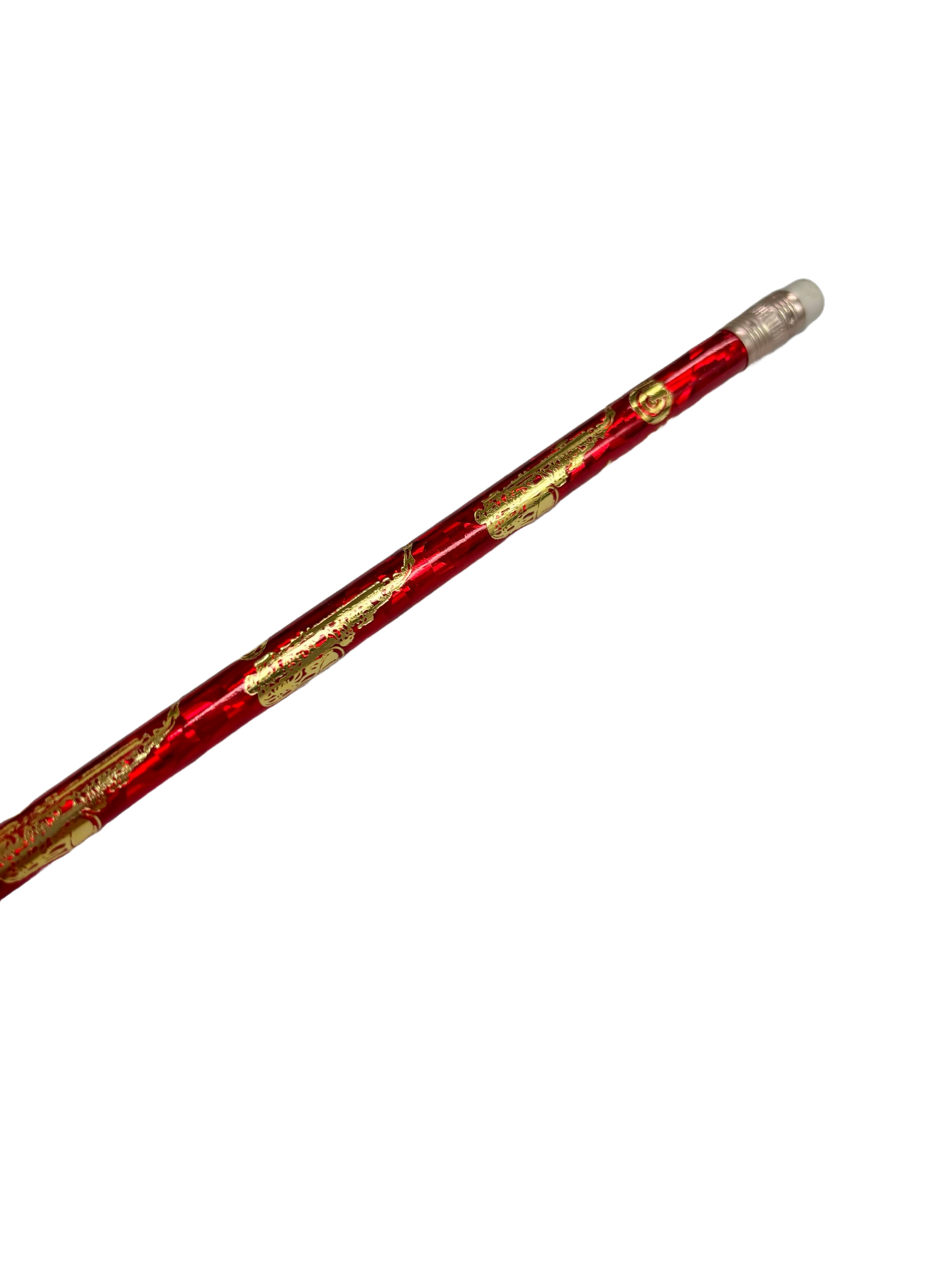 Saxophone Luster Pencil Red